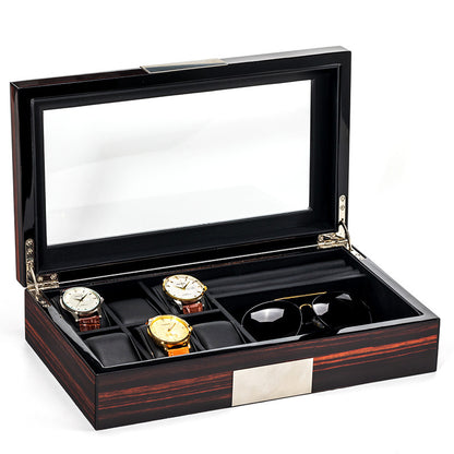 Watch storage box ebony exquisite classical storage