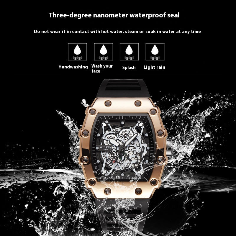 Reloj deportivo luminoso para hombre Hollow