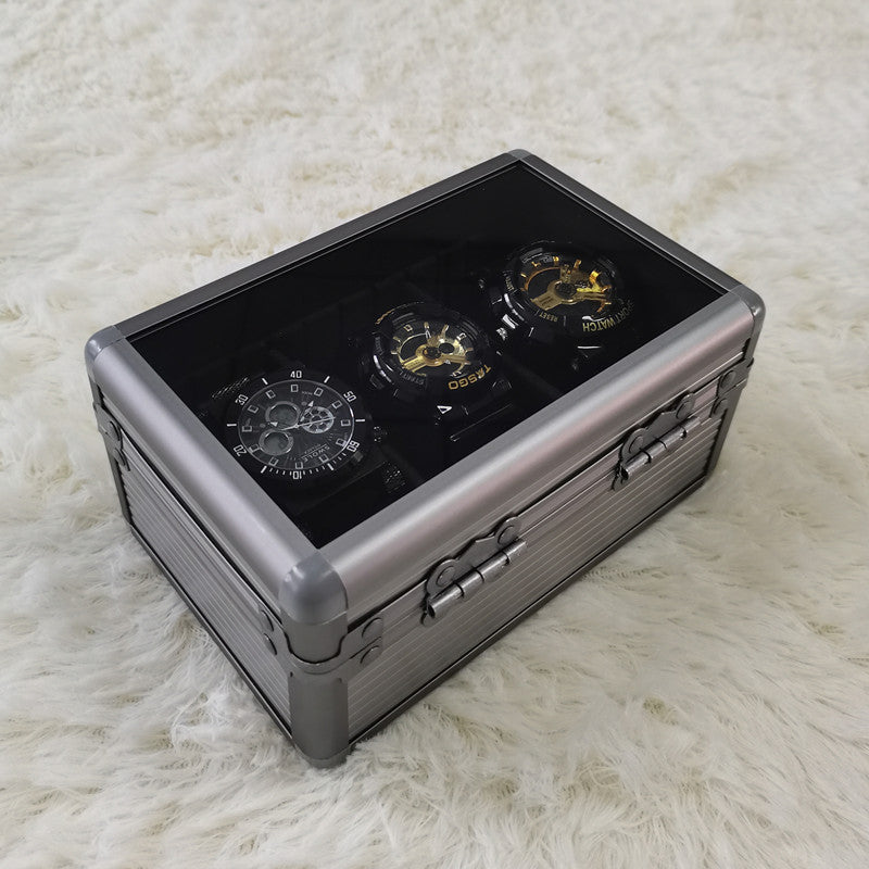 Aluminum Alloy Watch Packaging Display Storage Box