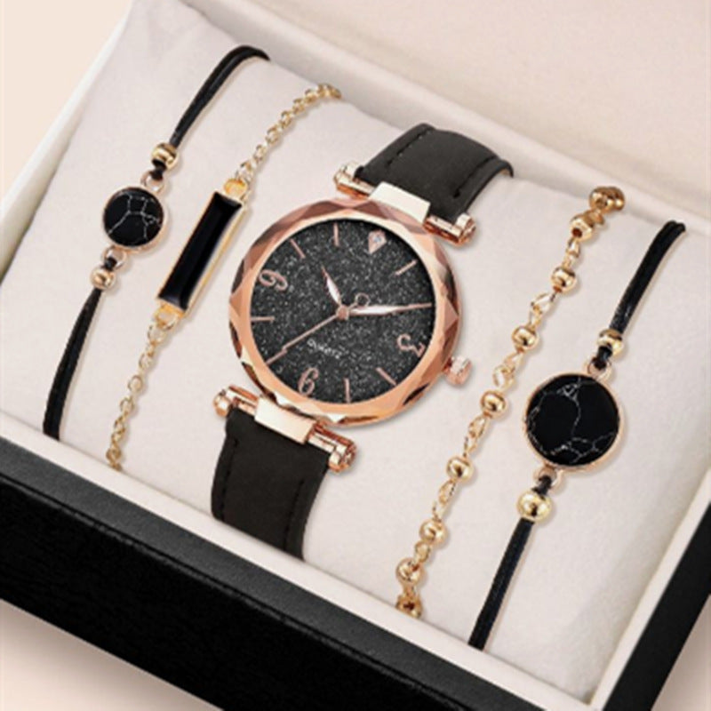 Conjunto de relojes de moda para mujer