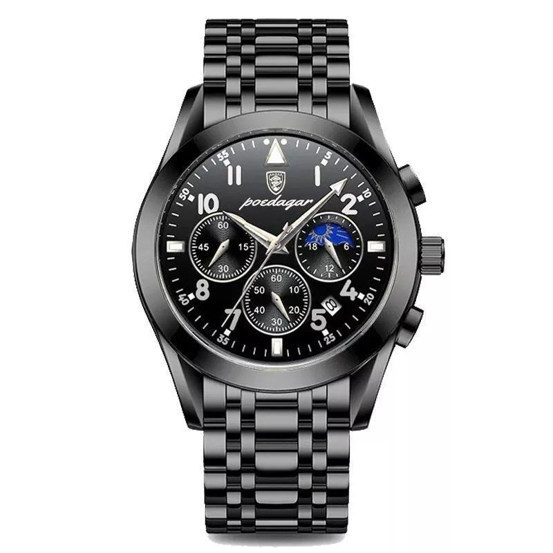 Reloj multifunción para hombre, resistente al agua y luminoso.
