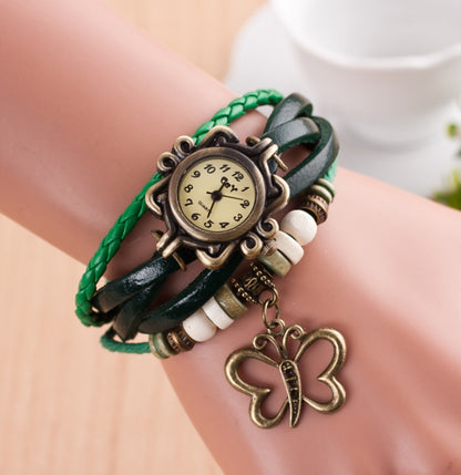 New bracelet bracelet hollow butterfly female style punk fashion punk fashion female student Watch