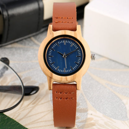 Small and exquisite wooden watch