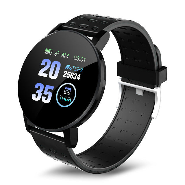 Pulsera inteligente con pantalla redonda