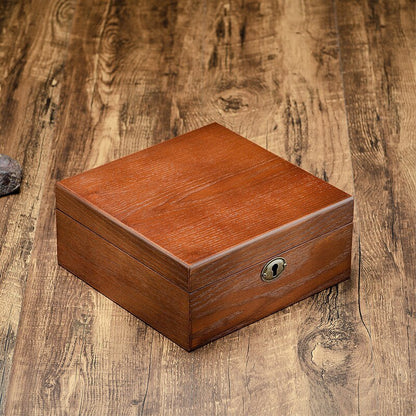 Solid wood watch box