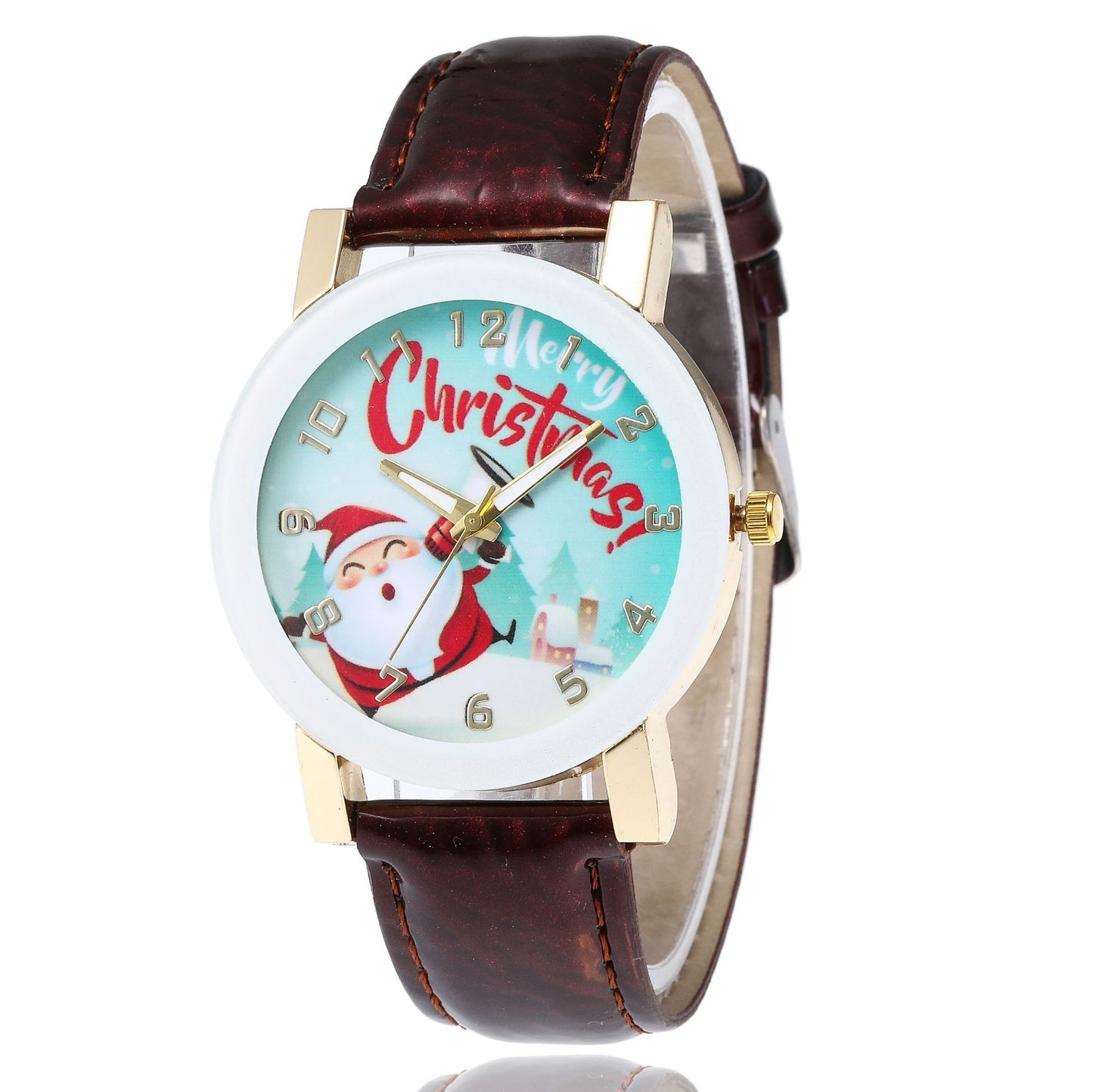 Reloj navideño informal de moda para niños