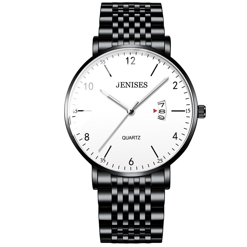 Nuevo reloj de cuarzo informal de negocios para hombre.