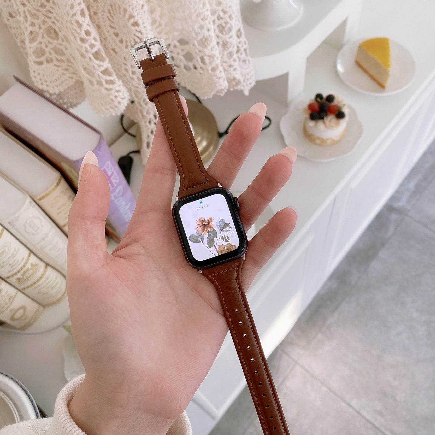 Simple And Thin Small Waist Belt Watch Band