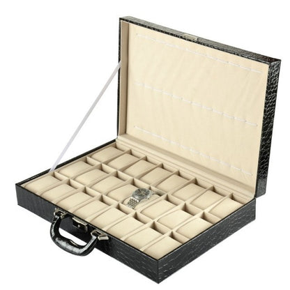 High-end leather suitcase watch box