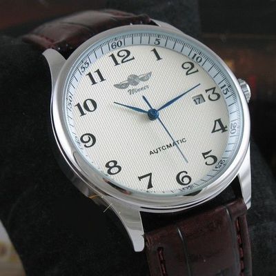 Reloj de negocios para hombre de acero inoxidable simple y moderno