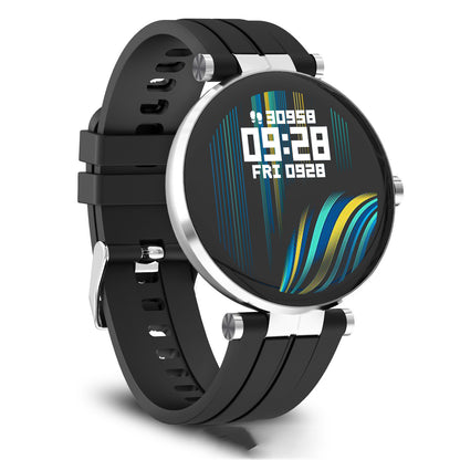 Reloj inteligente pulsera de presión arterial deportes monitoreo del ritmo cardíaco podómetro impermeable