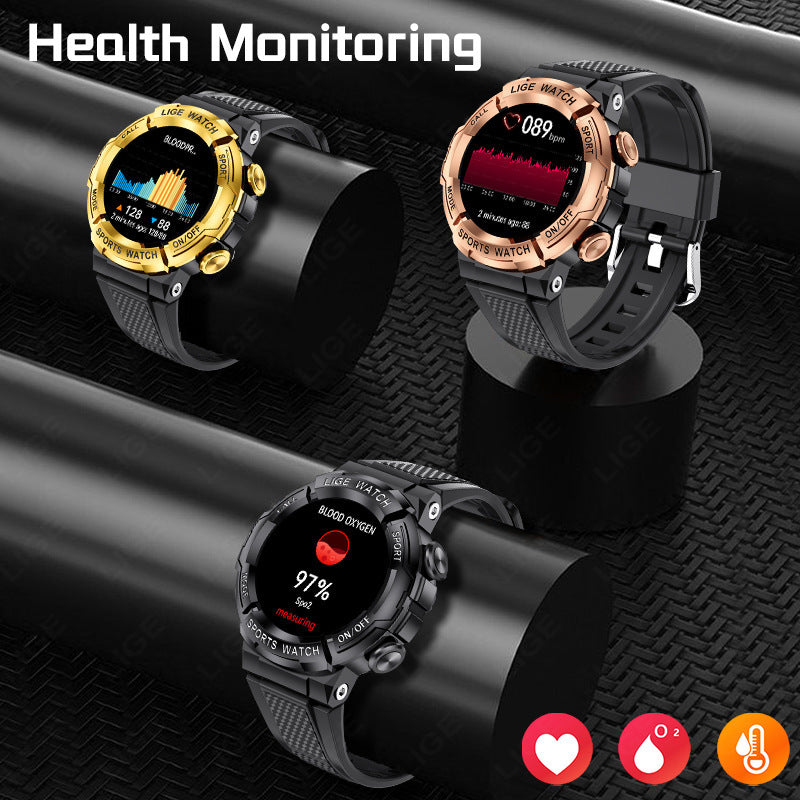 Blood Oxygen Monitoring Sleep Bluetooth Calling Smart Watch