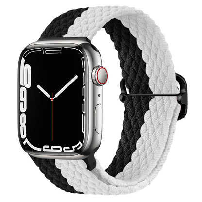 Apple Watch Watchband Adjustable Nylon Braided For Apple Watch7 Strap