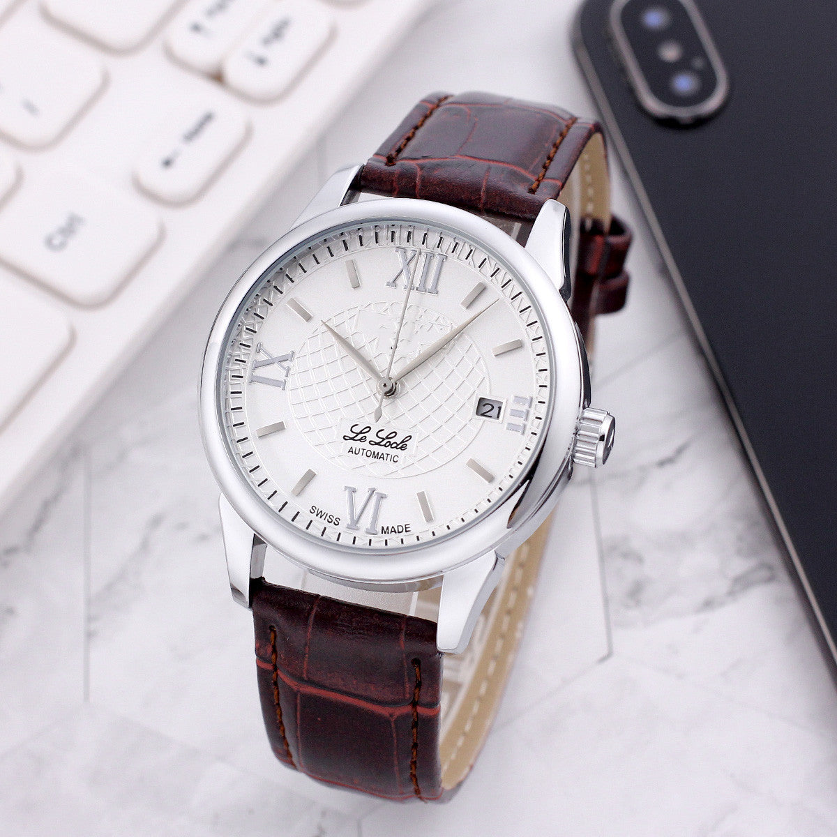 Reloj mecánico para hombre, para banquetes de negocios, precioso