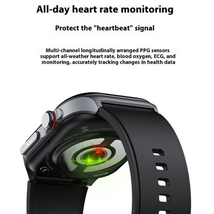 Reloj inteligente con ECG y llamadas por Bluetooth