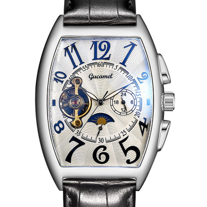 Men's Tourbillon Automatic Skeleton Mechanical Watch