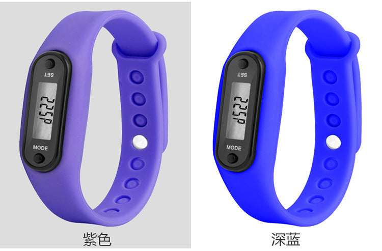 Podómetro Xiaomi de moda de silicona para deportes al aire libre, podómetro para caminar, correr, reloj podómetro electrónico multifuncional