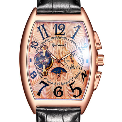 Men's Tourbillon Automatic Skeleton Mechanical Watch