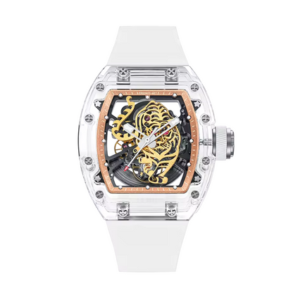 CRONUSART Tiger Crystal Series Luxury Automatic Mechanical Watch