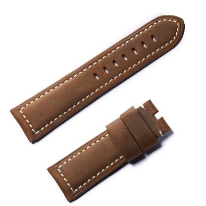 Reef Tiger/RT Sport Watches Watch Band for Men Black Brown Leather Watch Strap with Buckle  RGA3503 RGA3532