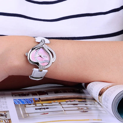 BUREI Brand Ladies Fashion Heart Watch Women Waterproof Luxury Casual Leather Bracelet Quartz Wristwatches Relogio Feminino 2022