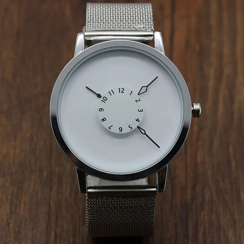 PAIDU Fashion Brand Woman Man Unisex Quartz Dress WristWatch Simple Designer Net Mesh Sports Watches Band Gift Relogio Masculino