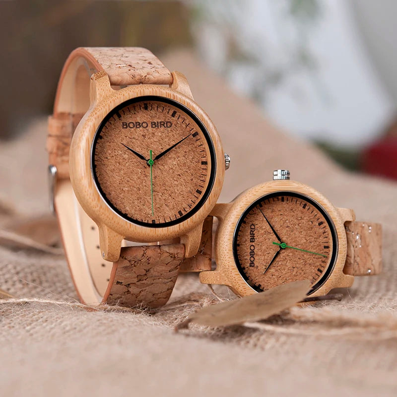 BOBO BIRD M12 Bamboo Wood Quartz Watch For Men And Women Wristwatches Top Brand Luxury With Japan Movement As Gift