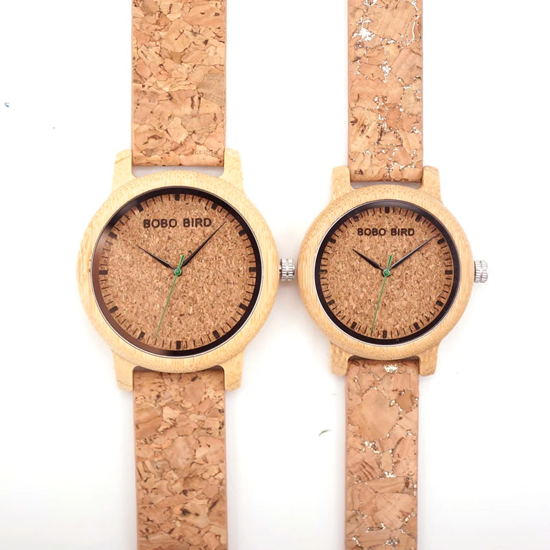 BOBO BIRD M12 Bamboo Wood Quartz Watch For Men And Women Wristwatches Top Brand Luxury With Japan Movement As Gift