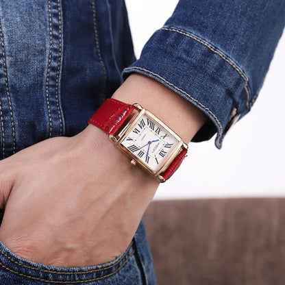 Moda 2018 nueva marca Womage mujeres Pu correas de cuero reloj de pulsera estilo Popular relojes de cuarzo regalo Casual chica diseñador único