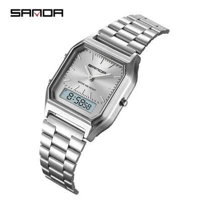 Fashion Sanda Military Sports Watches Waterproof Mens Top Brand Luxury Clock Electronic Led Digital Watch Men Relogio Masculino