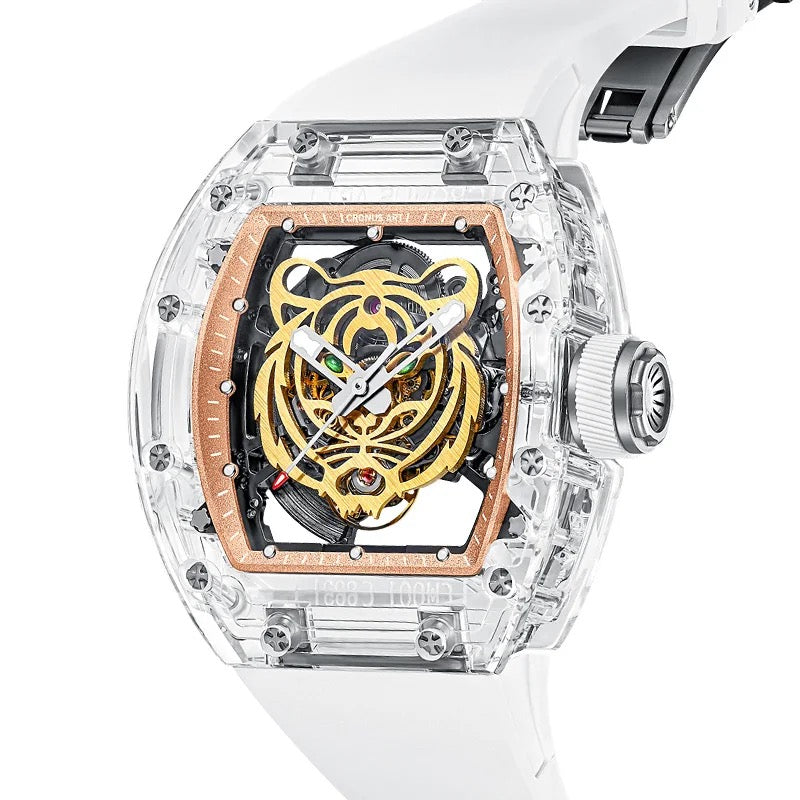 CRONUSART Hunter Crystal Series Luxury Automatic Mechanical Watch