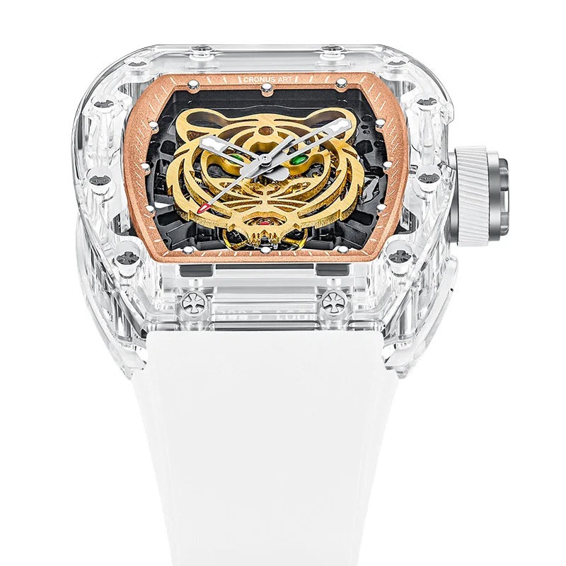 CRONUSART Hunter Crystal Series Luxury Automatic Mechanical Watch