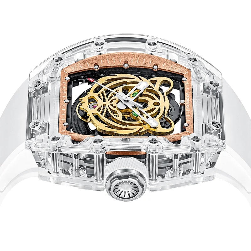 CRONUSART Hunter Crystal Series Luxury Automatic Mechanical Watch