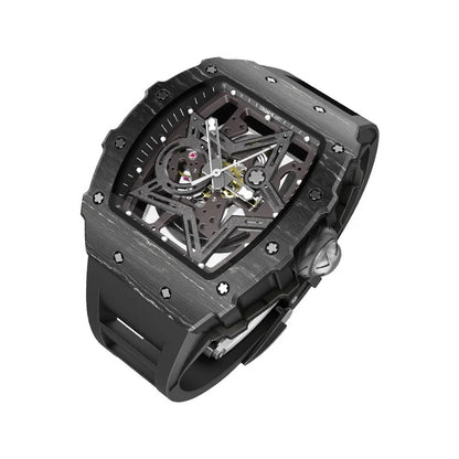 CRONUSART Pentagon Knight Carbon Fiber Series Luxury Automatic Mechanical Watch