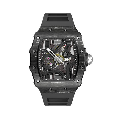 CRONUSART Pentagon Knight Carbon Fiber Series Luxury Automatic Mechanical Watch