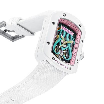 Reloj mecánico automático de lujo CRONUSART Lady Boss Series