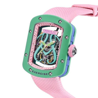 Reloj mecánico automático de lujo CRONUSART Lady Boss Series