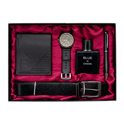 Watch Wallet Belt Business Gift Box