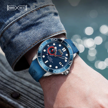 BEXEI 9087 diving Automatic Mechanical Watch for men ceramic Japan MIYOTA 8217 Movement  luxury Wrist watch  10ATM waterproof