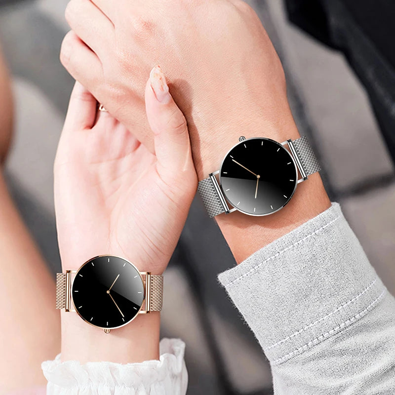 2024 New Ultra Thin Smart Watch Women AMOLED HD  Display Always Show Time Call Reminder Smartwatch Ladies For Huawei Xiaomi IOS