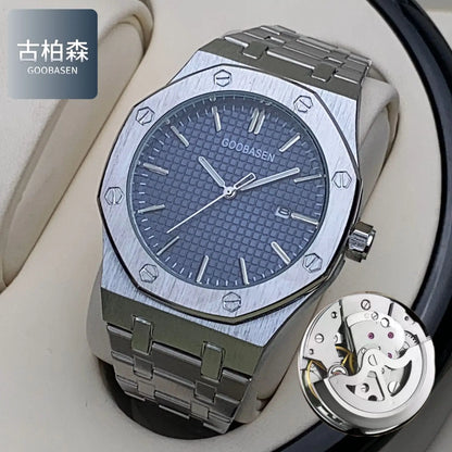 Mechanical Wristwatches Japan Movement Men's Automatic Watches 10ATM Wrist Business Men Date Watch