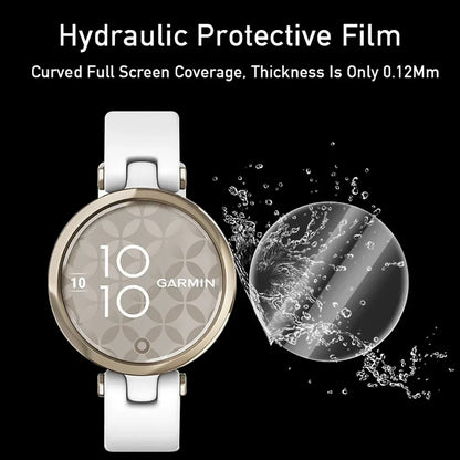 Soft Hydrogel Protective Film (Not Glass) for Garmin Lily Women’s Fitness Sport Smartwatch Full Coverage Watch Screen Protector