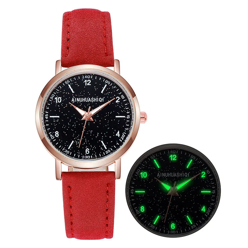 New Fashion Women Watches Luxury Candy Color Gradient Girls Quartz Watch Exquisite Watch Scale Elegant Wrist Watch Female Clock