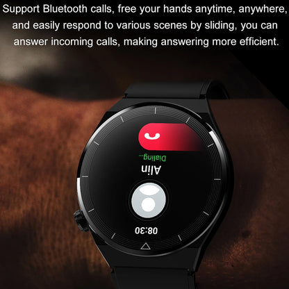 Reloj inteligente 2024 ECG + PPG con llamada Bluetooth para hombre, pantalla AMOLED HD, rastreador deportivo, resistente al agua, reloj inteligente para hombre para Huawei Xiaomi