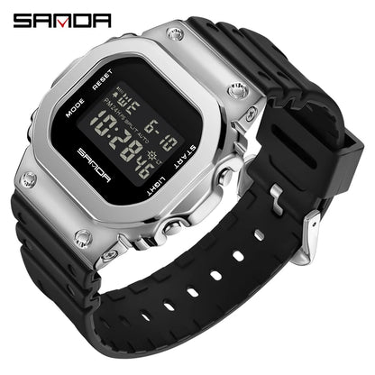 Fashion SANDA Top Brand Military Sports G style LED Digital Men And Women Couple Waterproof Leisure Watch Relogio Masculino