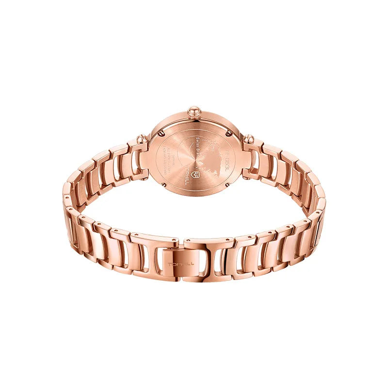 Relojes TOPHILL para mujer, reloj de pulsera elegante y sencillo de lujo a la moda para mujer, resistente al agua hasta 30m, reloj de cuarzo resistente al agua, regalo exquisito