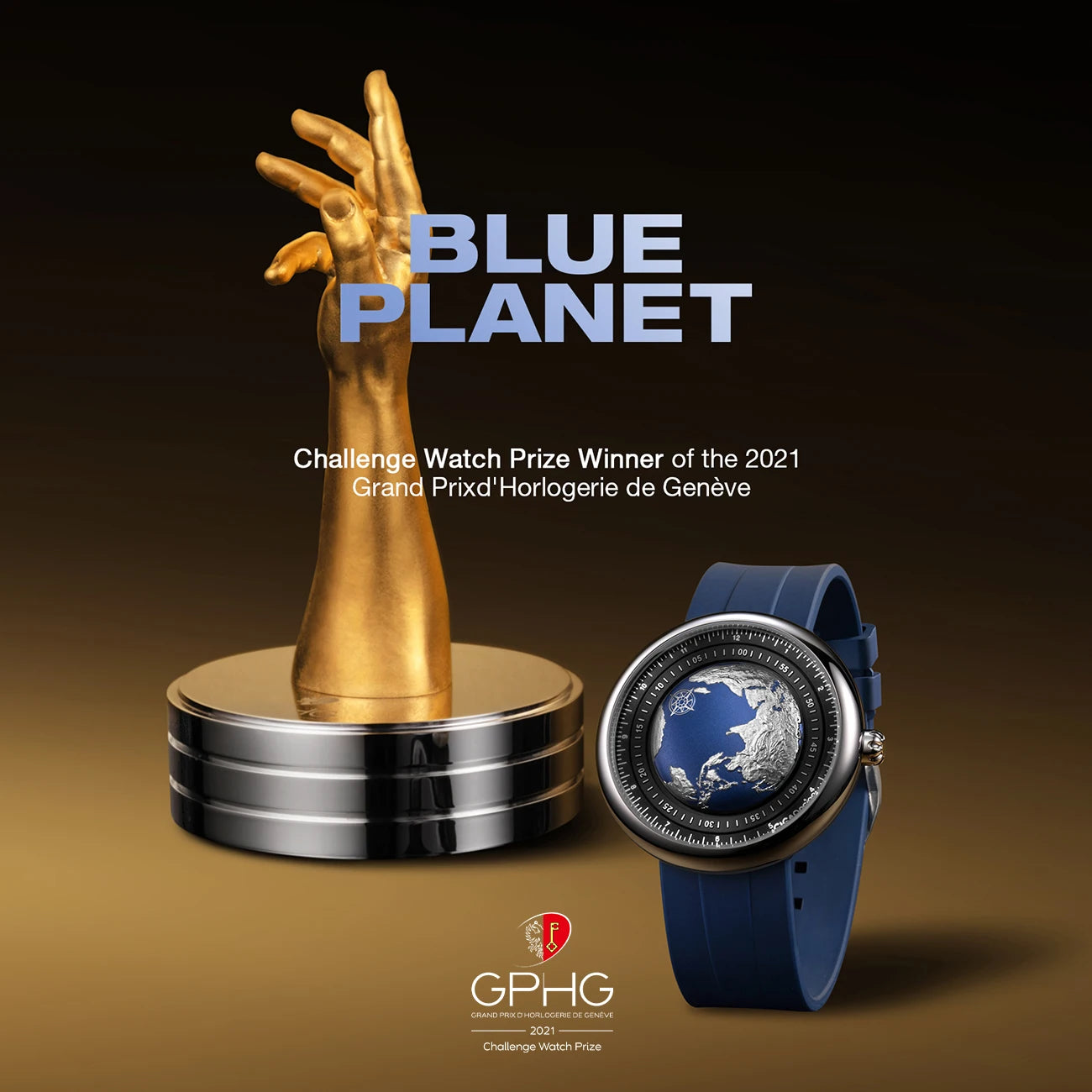 Relojes CIGA Design Blue Planet para hombre, reloj mecánico automático de lujo de alta gama, reloj de pulsera con caja de acero inoxidable/titanio