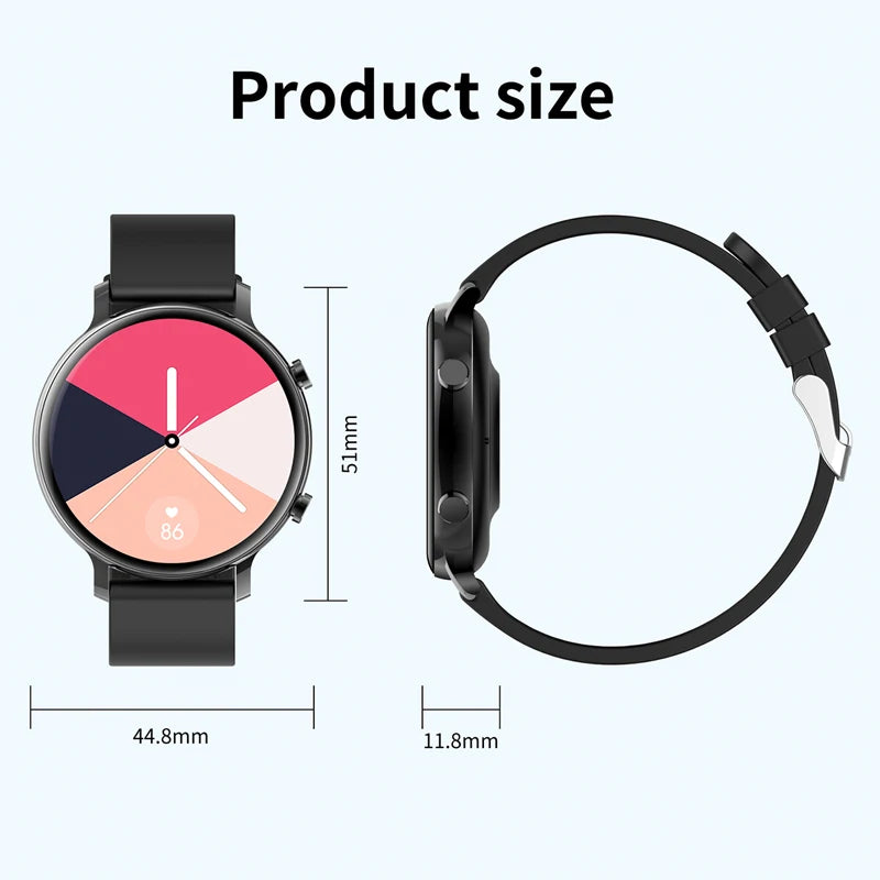 Reloj inteligente ECG + PPG para mujer, pulsera de moda con esfera personalizada, rastreador deportivo de Fitness, reloj inteligente con llamada Bluetooth para Android IOS, novedad de 2023