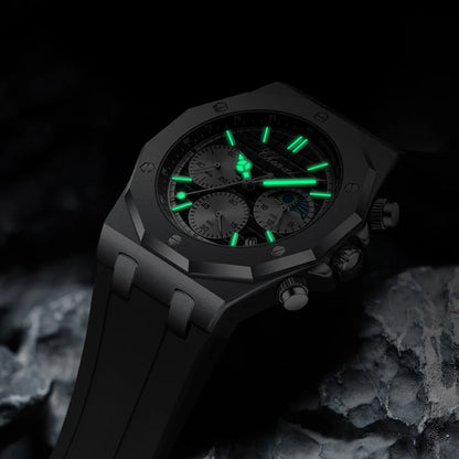 CHENXI Mens Luxury Watches Fashion Sport Wristwatches Male Chronograph Quartz Men Silicone Clock Luminous Relogio Masculino