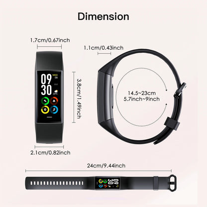 スマートバンド プロ メンズ レディース 防水 フィットネストラッカー ブレスレット 心拍数 接続 スマートウォッチ Android Iphone 用スマートウォッチ